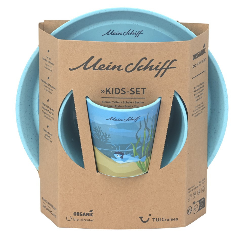 Mein Schiff   Kids Geschirrset by KOZIOL