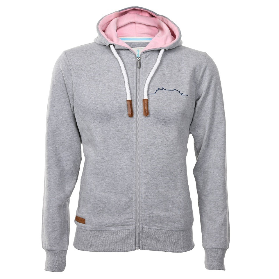 Mein Schiff  Damen Sweatjacke grau