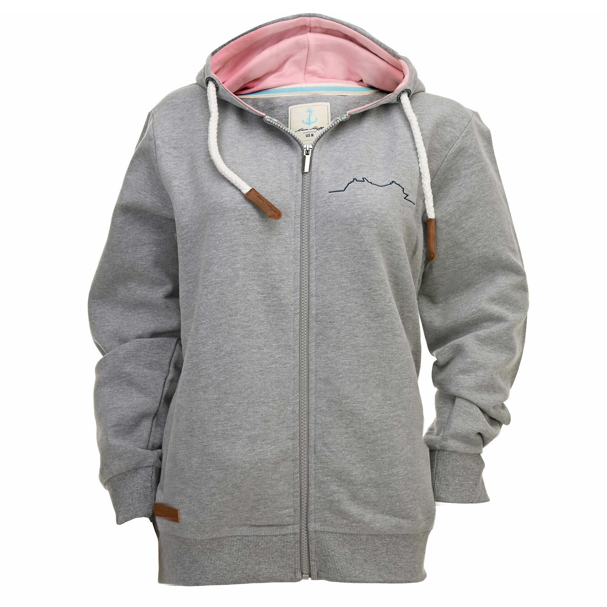 Mein Schiff  Damen Sweatjacke grau