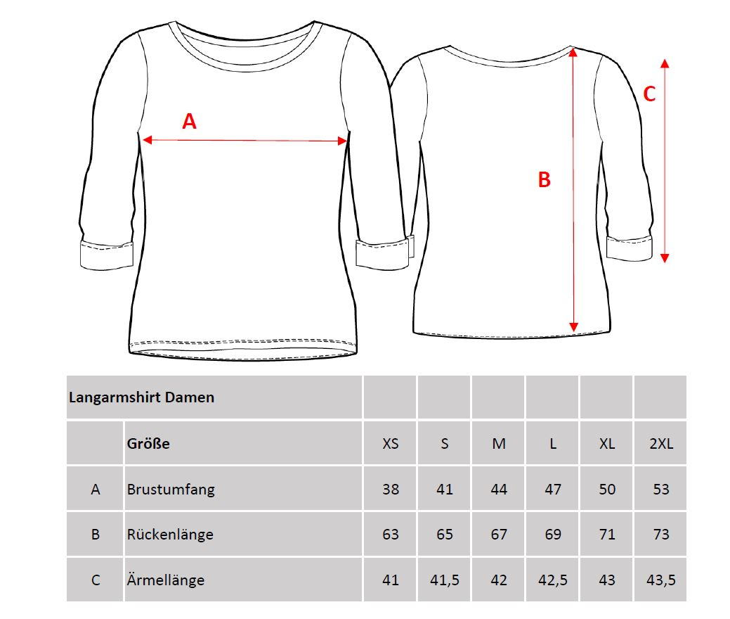 Mein Schiff  Damen Langarmshirt
